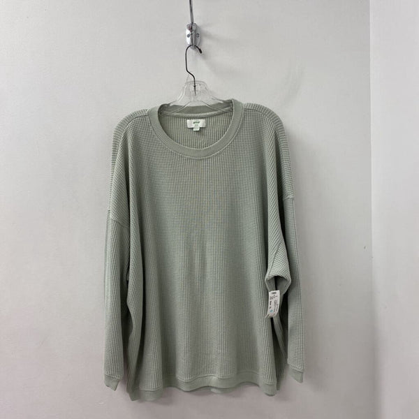AERIE WOMEN'S SWEATER seafoam XL