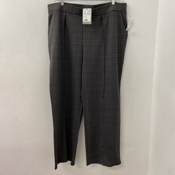 H&M WOMEN'S PANTS grey black mix XXL