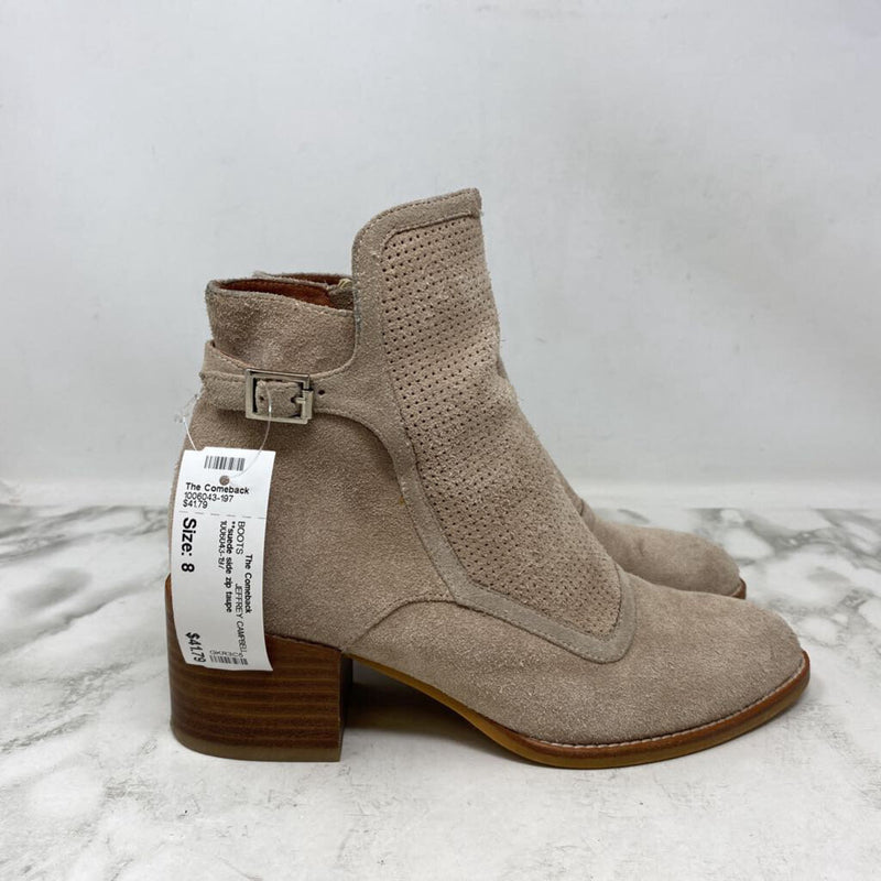 JEFFREY CAMPBELL WOMEN'S BOOTS taupe 8