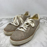 COLE HAAN WOMEN'S SNEAKERS cream beige mix 9.5