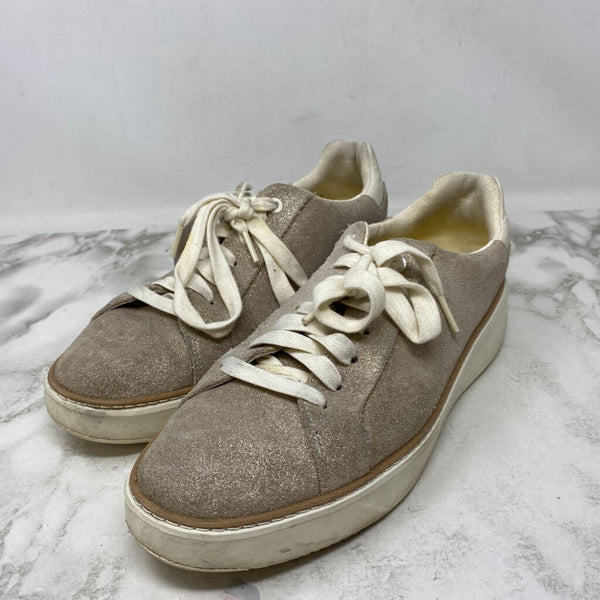 COLE HAAN WOMEN'S SNEAKERS cream beige mix 9.5