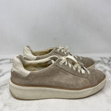 COLE HAAN WOMEN'S SNEAKERS cream beige mix 9.5