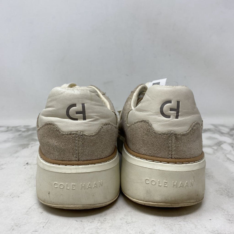COLE HAAN WOMEN'S SNEAKERS cream beige mix 9.5