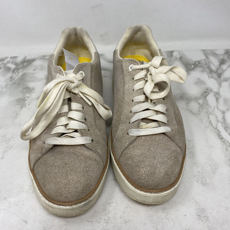 COLE HAAN WOMEN'S SNEAKERS cream beige mix 9.5
