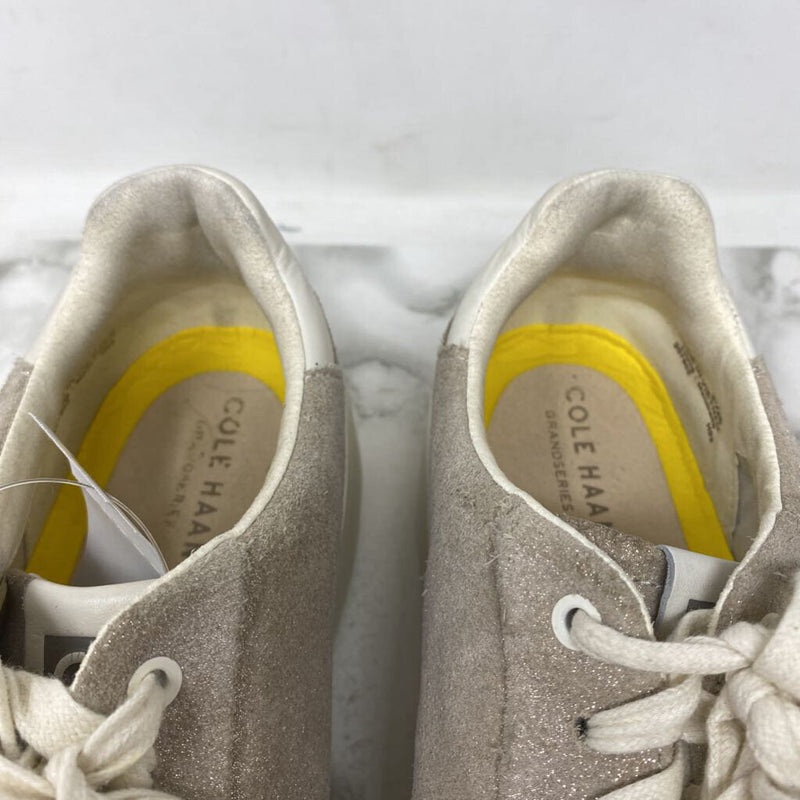COLE HAAN WOMEN'S SNEAKERS cream beige mix 9.5