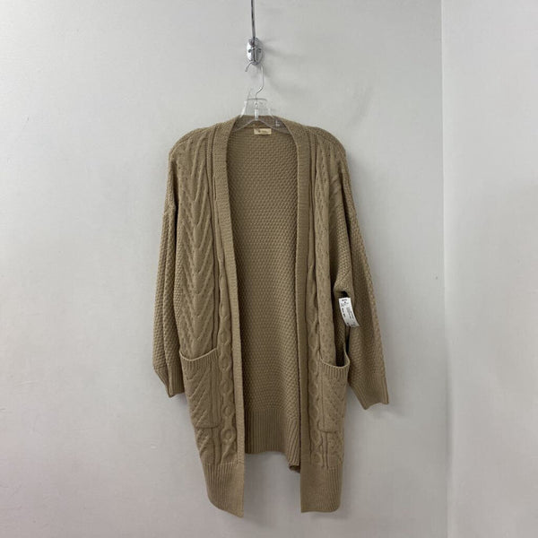 debut WOMEN'S CARDIGAN beige M/L