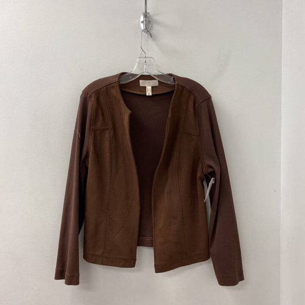 A MTL 1980 WOMEN'S BLAZER/JACKET brown 14