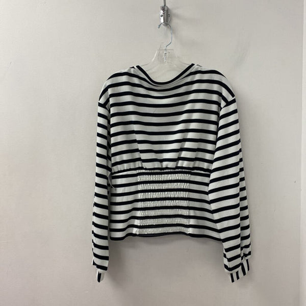 MAEVE WOMEN'S SWEATER black white mix L