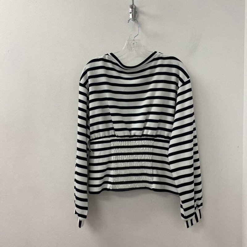 MAEVE WOMEN'S SWEATER black white mix L