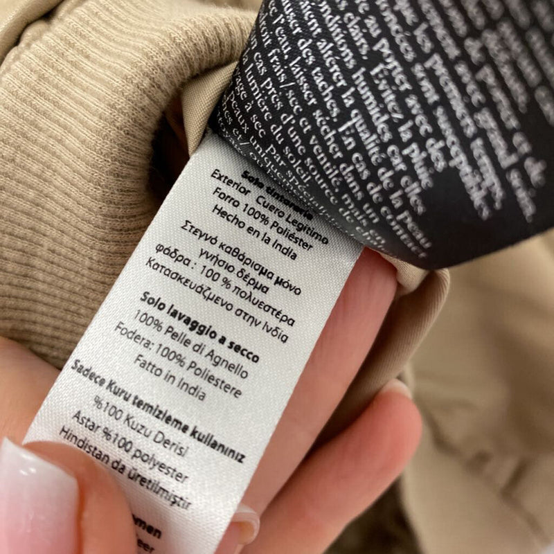 WOMEN'S BOMBER JACKET taupe S