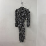 PINK TARTAN WOMEN'S DRESS black white mix 4