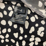PINK TARTAN WOMEN'S DRESS black white mix 4