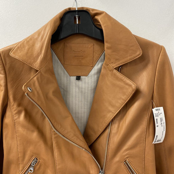 Massimo Dutti WOMEN'S COAT tan S
