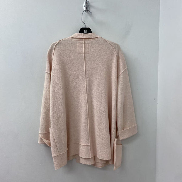 TARAVA WOMEN'S BLAZER/JACKET pale pink L/XL