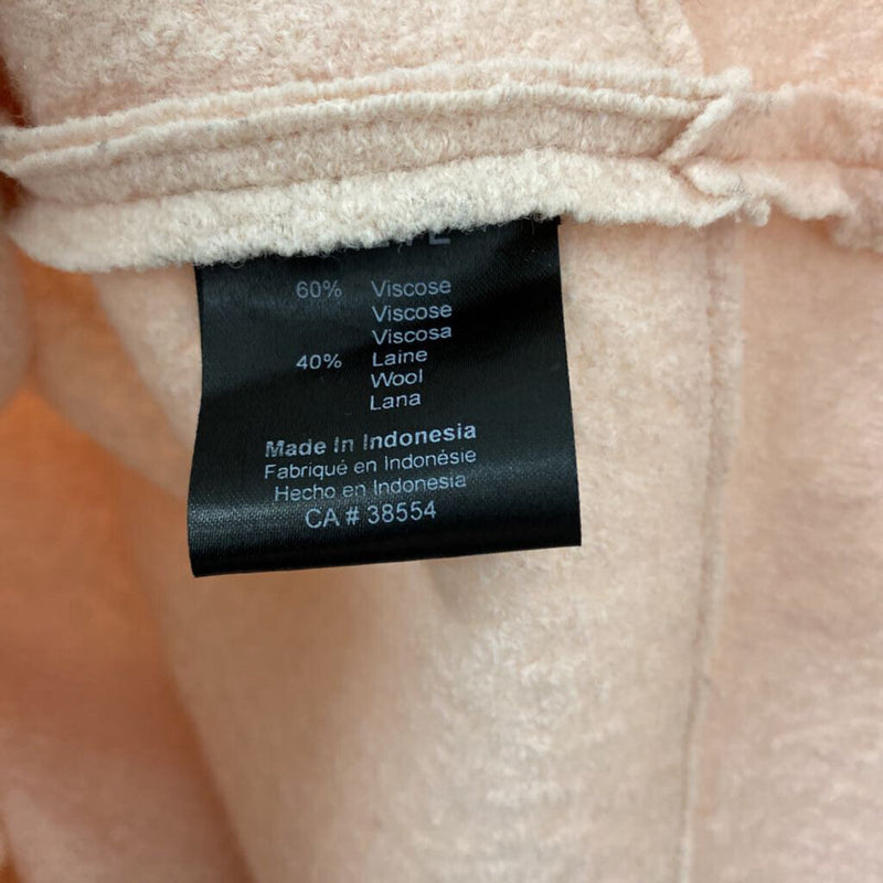TARAVA WOMEN'S BLAZER/JACKET pale pink L/XL