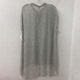 EILEEN FISHER WOMEN'S TOP light grey XL