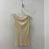 donna karan WOMEN'S TOP cream XS