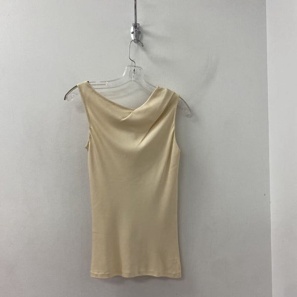 donna karan WOMEN'S TOP cream XS