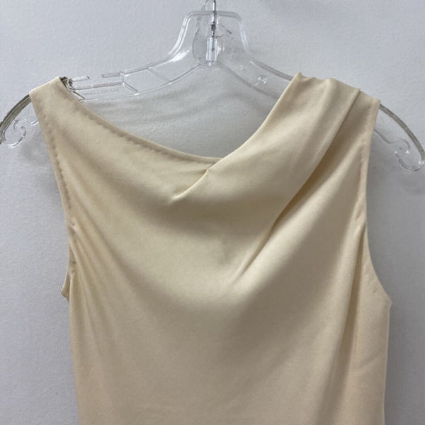 donna karan WOMEN'S TOP cream XS