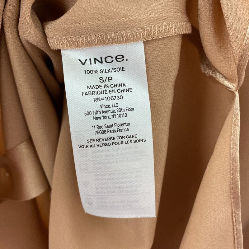 VINCE WOMEN'S BLOUSE/SHIRT salmon S