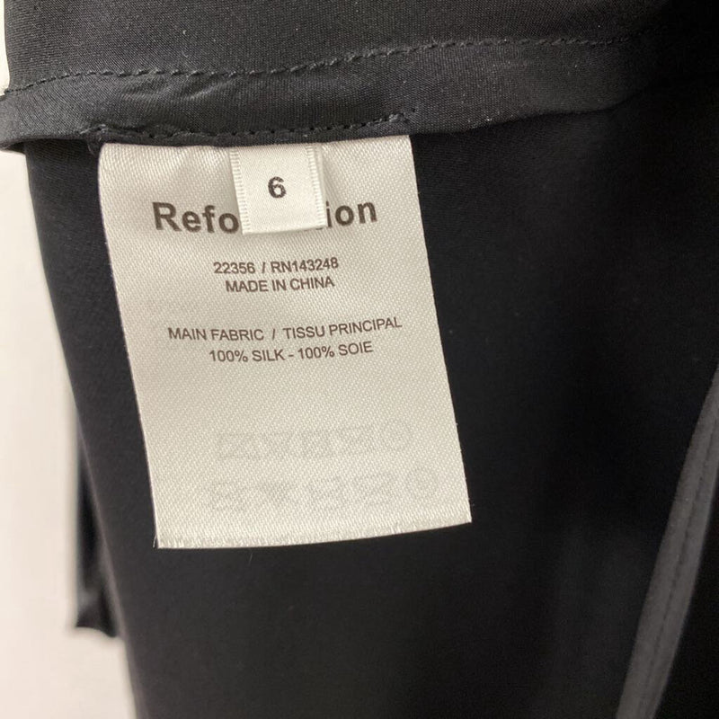 REFORMATION WOMEN'S SKIRT black 6