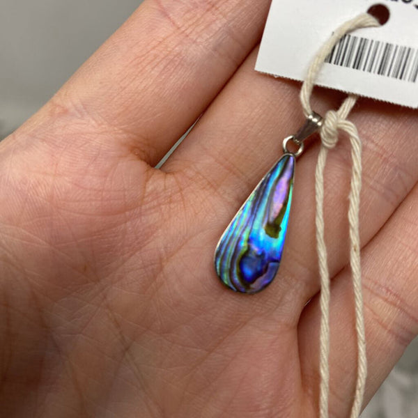925 WOMEN'S PENDANT blue purple