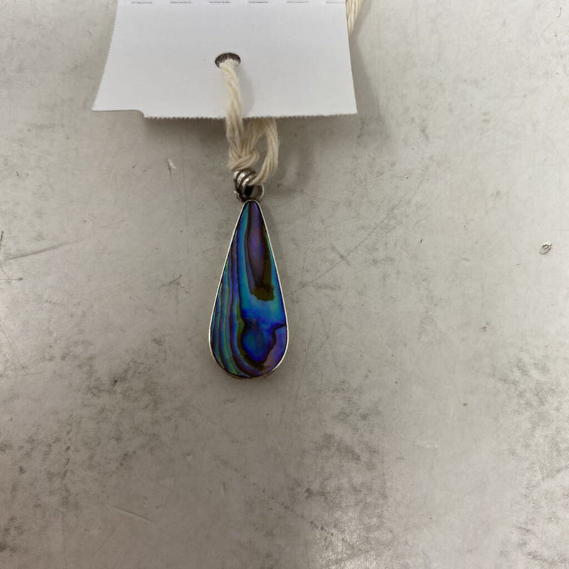 925 WOMEN'S PENDANT blue purple