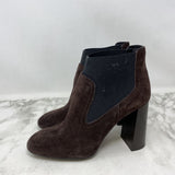 TOD'S WOMEN'S BOOTS brown black mix 37