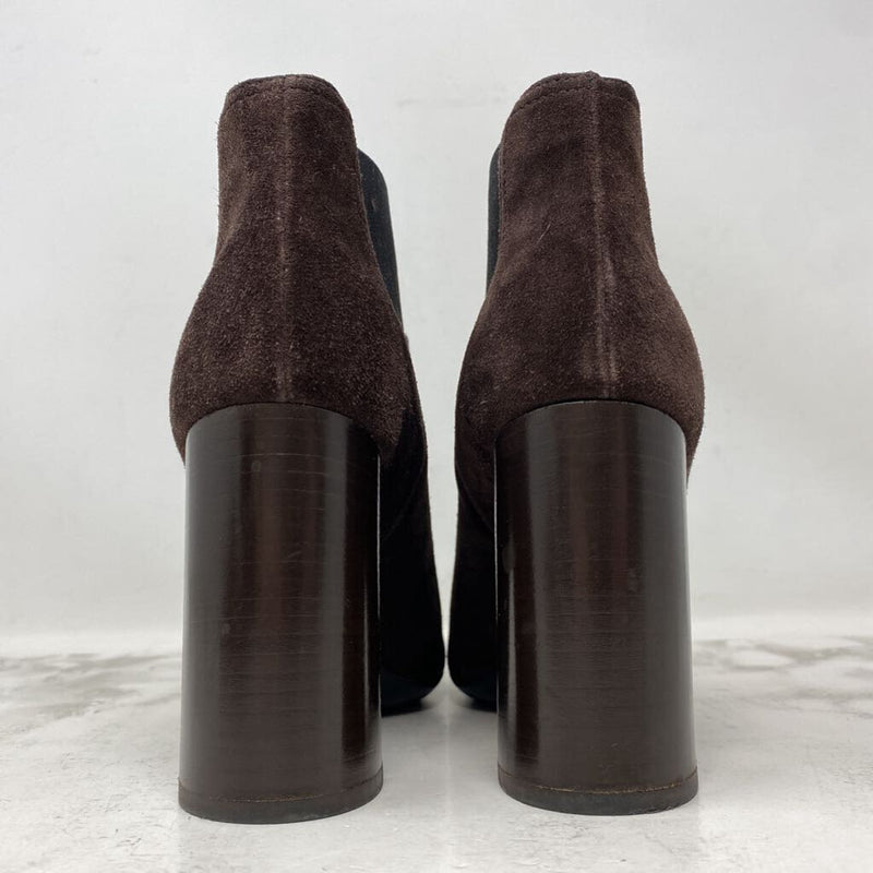 TOD'S WOMEN'S BOOTS brown black mix 37