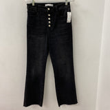 ZARA WOMEN'S JEANS black 4