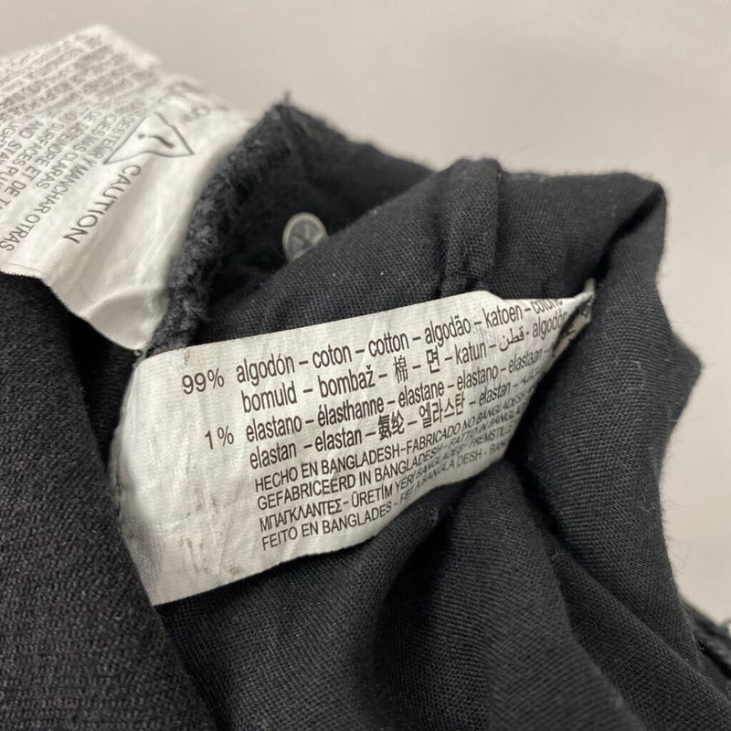 ZARA WOMEN'S JEANS black 4