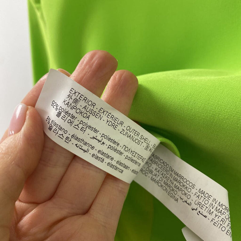 ZARA WOMEN'S BLAZER/JACKET lime green XS