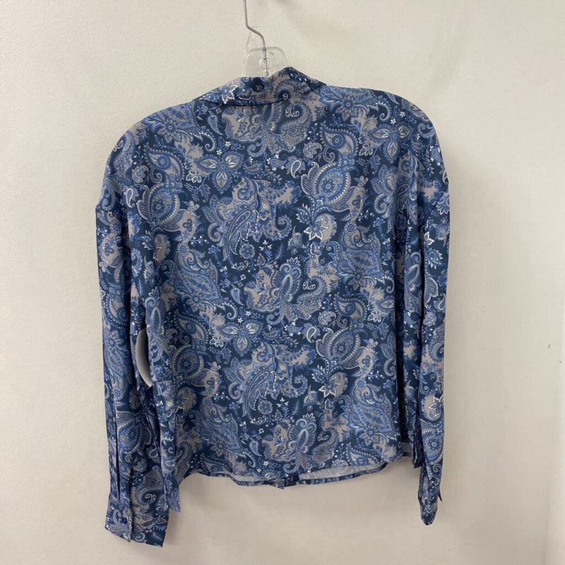 TWIK WOMEN'S BLOUSE/SHIRT blue mix S