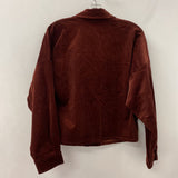 MELLODAY WOMEN'S BLAZER/JACKET burgundy L