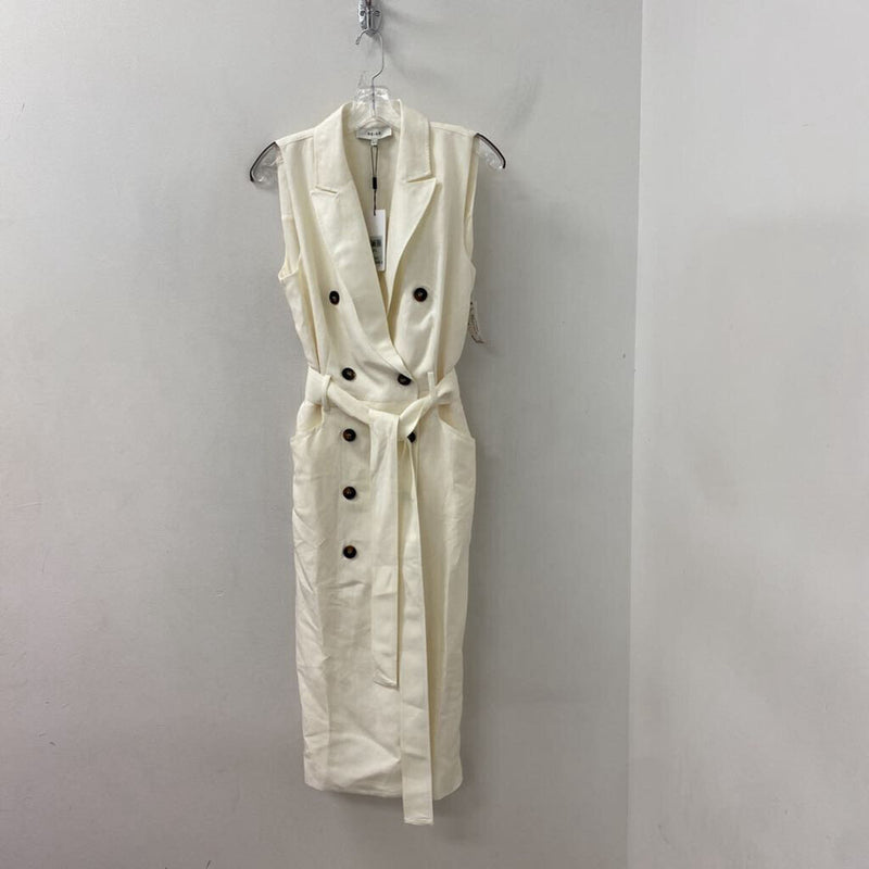 REISS WOMEN'S DRESS cream 8