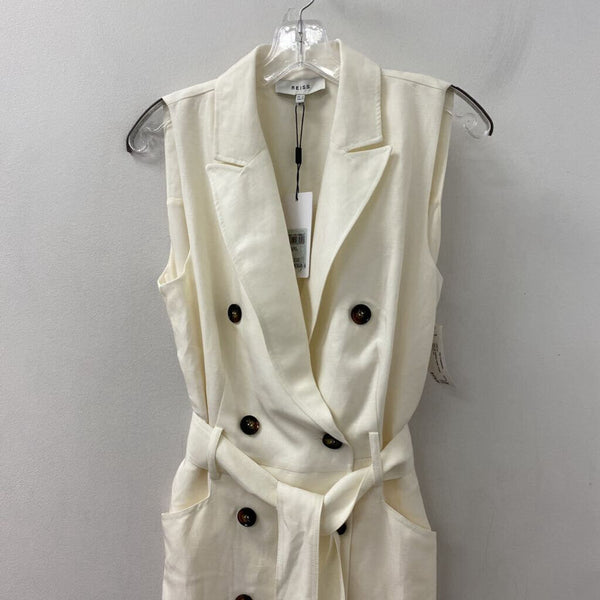 REISS WOMEN'S DRESS cream 8