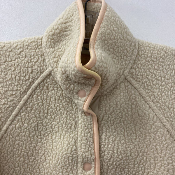 SUNDAY BEST WOMEN'S COAT cream pink mix XS
