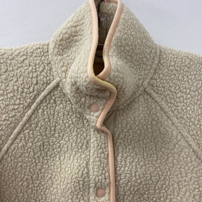 SUNDAY BEST WOMEN'S COAT cream pink mix XS