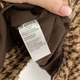 SAKS FIFTH AVE WOMEN'S BLAZER/JACKET brown tan mix M