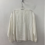 ZARA WOMEN'S BLOUSE/SHIRT white L