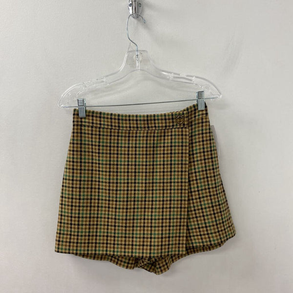pinko WOMEN'S SKORT tan green black mix 4