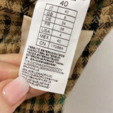 pinko WOMEN'S SKORT tan green black mix 4