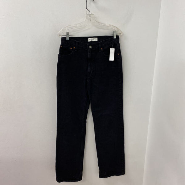 ABERCROMBIE & FITCH WOMEN'S JEANS black S/28L