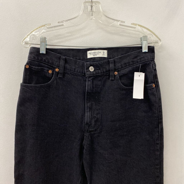 ABERCROMBIE & FITCH WOMEN'S JEANS black S/28L