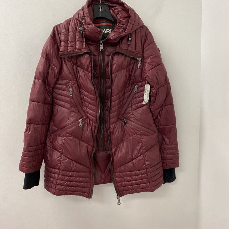 PAJAR WOMEN'S COAT burgundy M