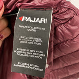 PAJAR WOMEN'S COAT burgundy M