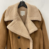 AVEC LES FILLES WOMEN'S COAT tan S