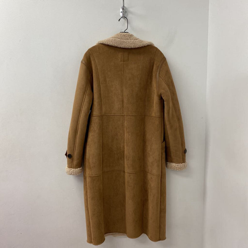 AVEC LES FILLES WOMEN'S COAT tan S