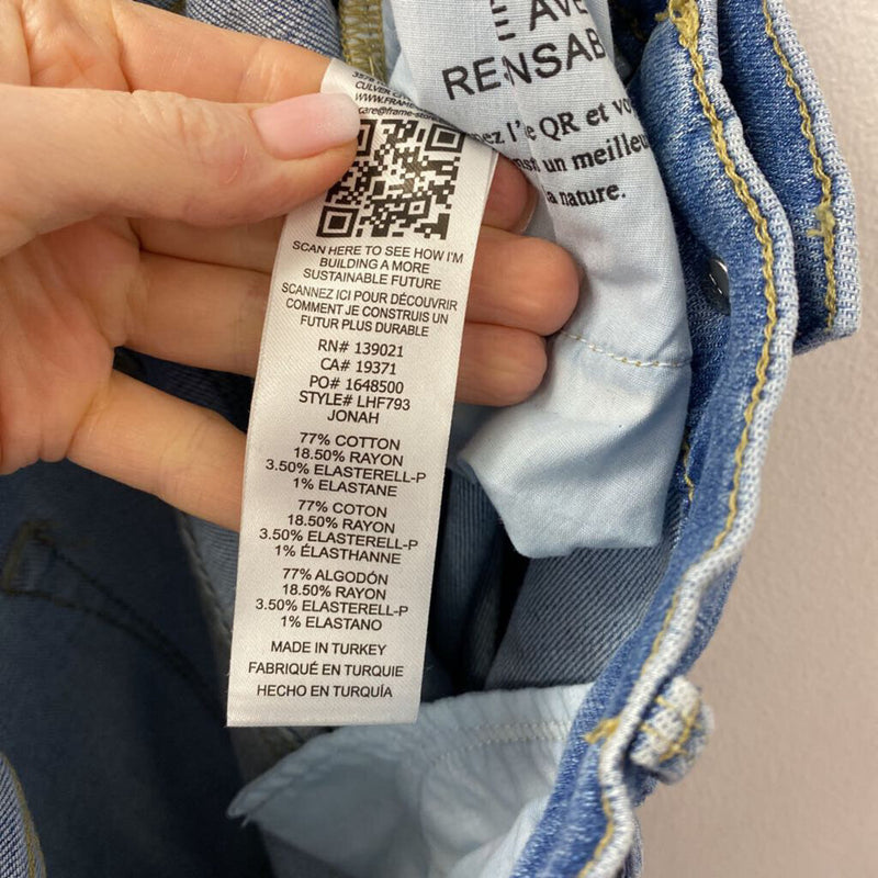 FRAME WOMEN'S JEANS blue S/29