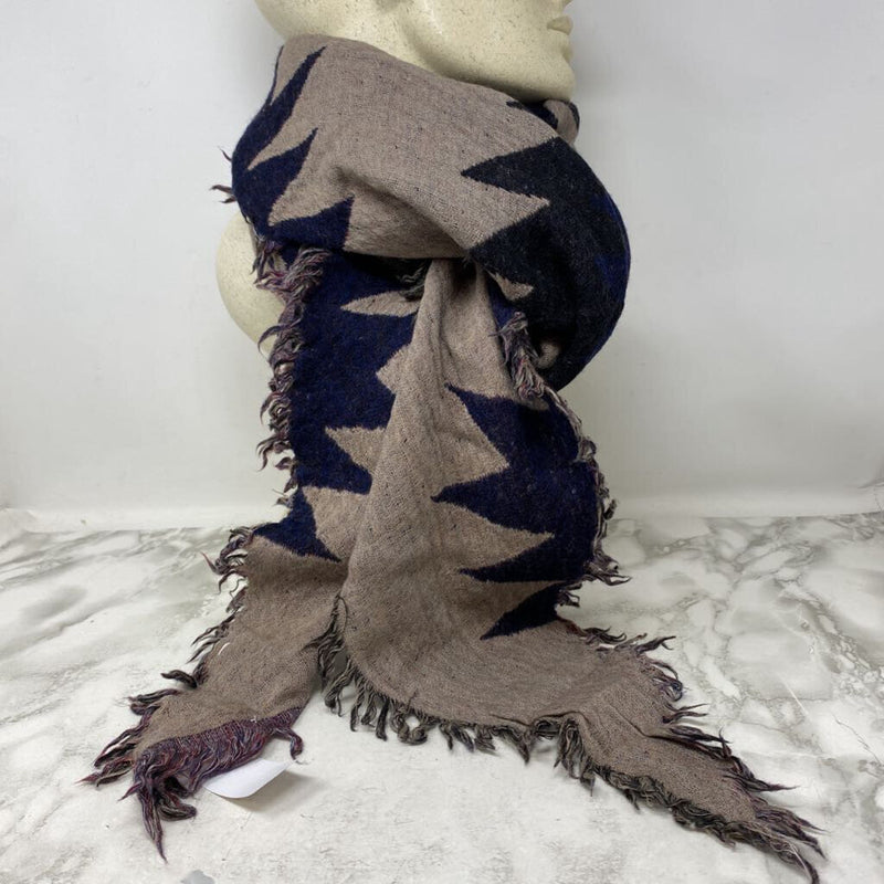 WOMEN'S SCARF/SHAWL black red taupe mix